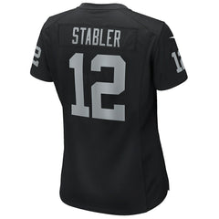 Las Vegas Raiders Nike Ken Stabler Women's Game Retired Player Jersey