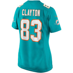 Miami Dolphins Nike Mark Clayton Women's Game Retired Player Jersey