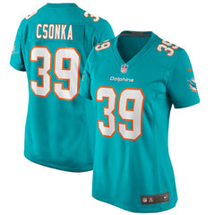 Miami Dolphins Nike Larry Csonka Women's Game Retired Player Jersey