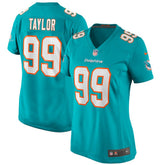 Miami Dolphins Nike Jason Taylor Women's Game Retired Player Jersey