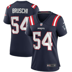 New England Patriots Nike Tedy Bruschi Women's Game Retired Player Jersey