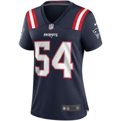 New England Patriots Nike Tedy Bruschi Women's Game Retired Player Jersey