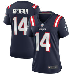 New England Patriots Nike Steve Grogan Women's Game Retired Player Jersey