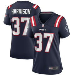 New England Patriots Nike Rodney Harrison Women's Game Retired Player Jersey