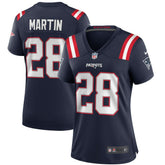 New England Patriots Nike Curtis Martin Women's Game Retired Player Jersey