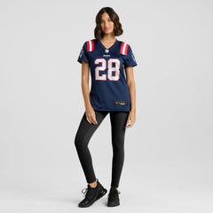 Curtis Martin New England Patriots Women's Game Retired Player Jersey - Navy