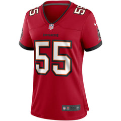Derrick Brooks Tampa Bay Buccaneers Women's Game Retired Player Jersey - Red