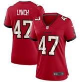 Tampa Bay Buccaneers Nike John Lynch Women's Game Retired Player Jersey