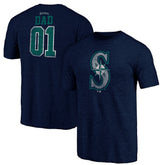 Seattle Mariners Father's Day Greatest Dad Tri-Blend T-Shirt | MLB Near me