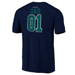 Seattle Mariners Father's Day Greatest Dad Tri-Blend T-Shirt | MLB Near me