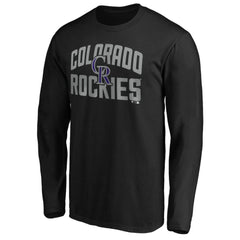 Colorado Rockies Father's Day #1 Dad Long Sleeve T-Shirt | MLB New