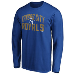Kansas City Royals Father's Day #1 Dad Long Sleeve T-Shirt | MLB Outlet
