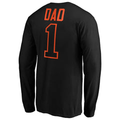 San Francisco Giants Father's Day #1 Dad Long Sleeve T-Shirt | MLB Sale
