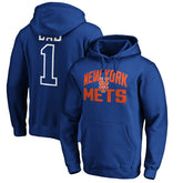 New York Mets Father's Day #1 Dad Pullover Hoodie | MLB New