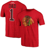 Chicago Blackhawks Greatest Dad Tri-Blend T-Shirt Online