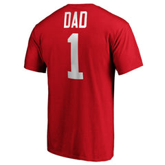 Detroit Red Wings #1 Dad T-Shirt For Sale