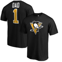 Pittsburgh Penguins #1 Dad Logo T-Shirt Discount