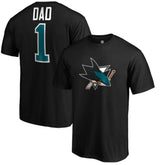 San Jose Sharks #1 Dad T-Shirt Online