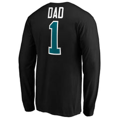 San Jose Sharks #1 Dad Long Sleeve T-Shirt On Sale