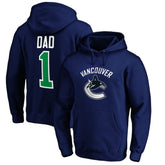 Vancouver Canucks #1 Dad Pullover Hoodie Discount