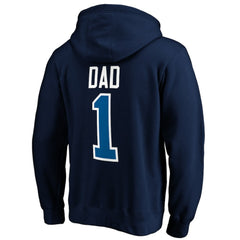 Winnipeg Jets #1 Dad Pullover Hoodie Sale