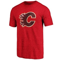 Calgary Flames Greatest Dad Tri-Blend T-Shirt For Sale