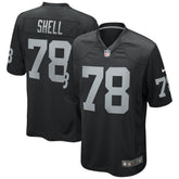 Las Vegas Raiders Nike Art Shell Game Retired Player Jersey