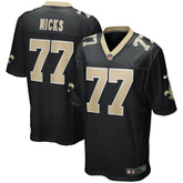 New Orleans Saints Nike Carl Nicks Game Retired Player Jersey