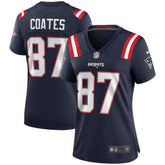 New England Patriots Nike Ben Coates Women's Game Retired Player Jersey