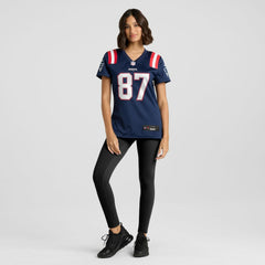 New England Patriots Nike Ben Coates Women's Game Retired Player Jersey