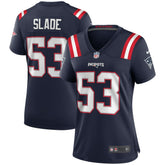 New England Patriots Nike Chris Slade Women's Game Retired Player Jersey