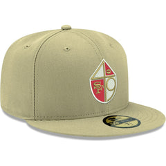 San Francisco 49ers New Era Omaha Throwback 59FIFTY Fitted Hat
