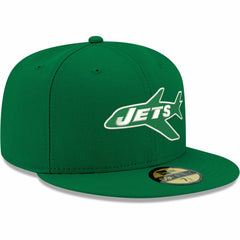 New York Jets New Era Omaha Throwback 59FIFTY Fitted Hat