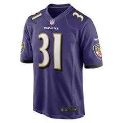 Baltimore Ravens Nike Jamal Lewis Game Retired Player Jersey
