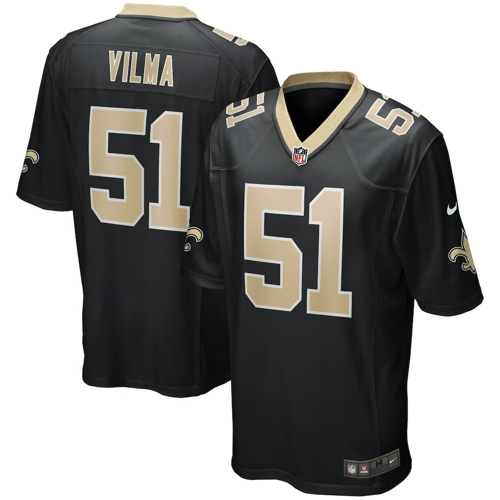 New Orleans Saints Nike Jonathan Vilma Game Retired Player Jersey
