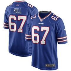 Buffalo Bills Nike Kent Hull Game Retired Player Jersey