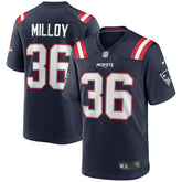 New England Patriots Nike Lawyer Milloy Game Retired Player Jersey