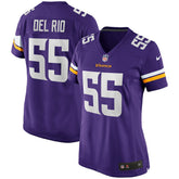Minnesota Vikings Nike Jack Del Rio Women's Game Retired Player Jersey