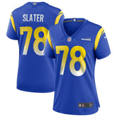 Los Angeles Rams Nike Jackie Slater Women's Game Retired Player Jersey