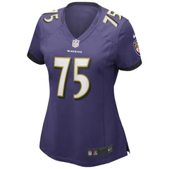 Baltimore Ravens Nike Jonathan Ogden Women's Game Retired Player Jersey