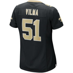 New Orleans Saints Nike Jonathan Vilma Women's Game Retired Player Jersey