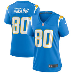 Los Angeles Chargers Nike Kellen Winslow Women's Game Retired Player Jersey