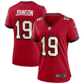 Tampa Bay Buccaneers Nike Keyshawn Johnson Women's Game Retired Player Jersey