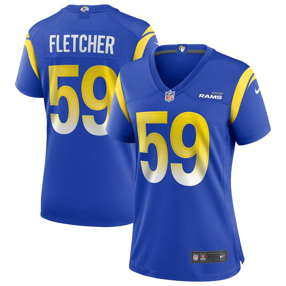Los Angeles Rams Nike London Fletcher Women's Game Retired Player Jersey