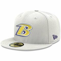 Baltimore Ravens New Era Omaha Lettermark 59FIFTY Fitted Hat