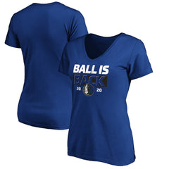 Dallas Mavericks Women's Ball Is Back V-Neck T-Shirt sale On Sale