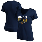 Denver Nuggets Women's Ball Is Back V-Neck T-Shirt sale Discount