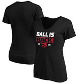 Toronto Raptors Women's Ball Is Back V-Neck T-Shirt Online