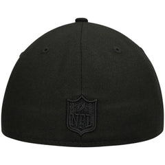 Atlanta Falcons New Era Alternate Logo Black on Black Low Profile 59FIFTY II Fitted Hat