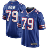 Buffalo Bills Nike Ruben Brown Game Retired Player Jersey